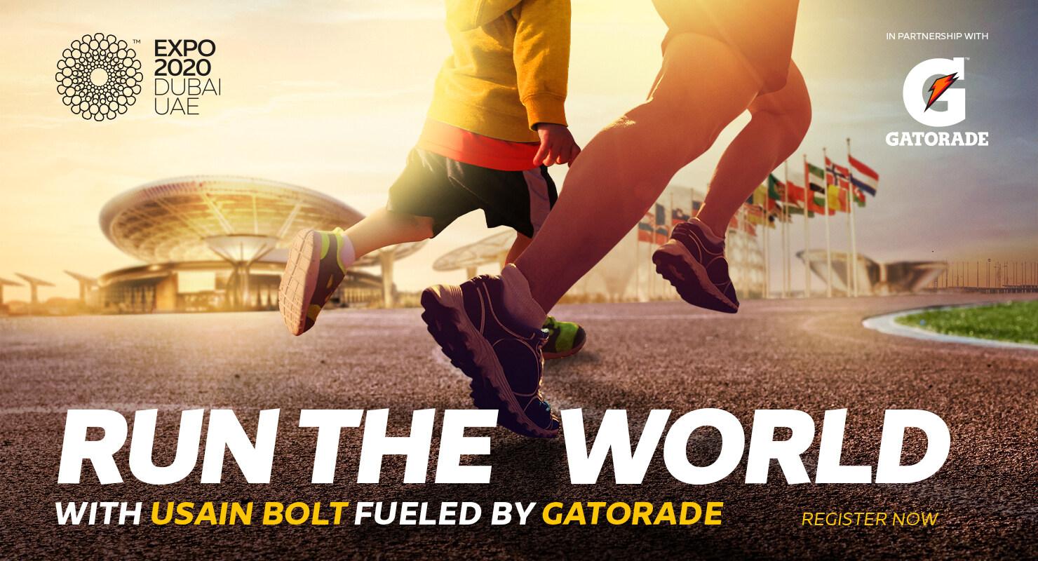 Run the World with Usain Bolt fueled by Gatorade | PepsiCo