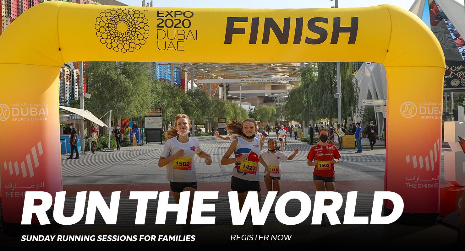 Expo 2020 Dubai Run the World Family Run