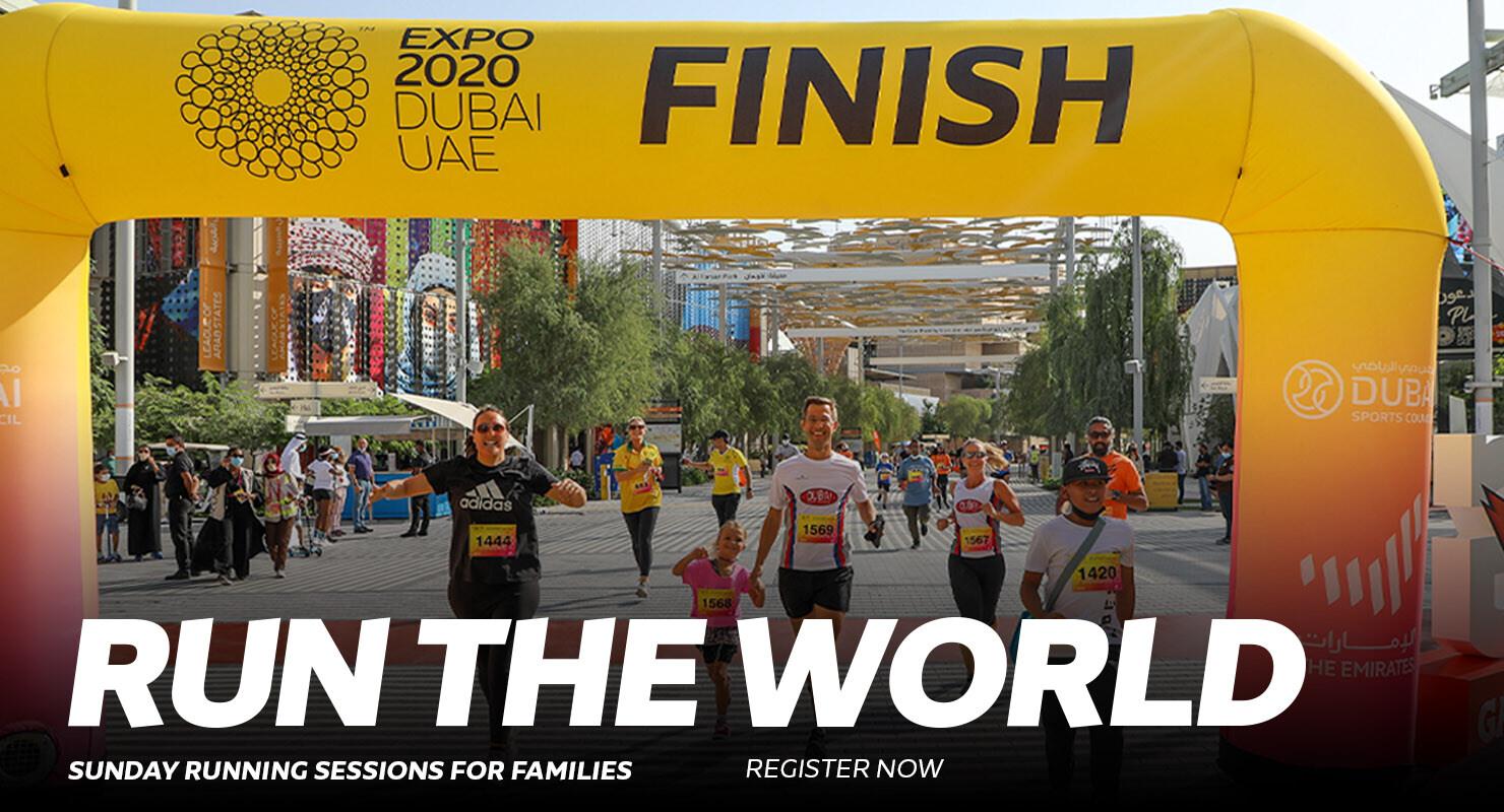 Expo 2020 Dubai Run the World Family Run
