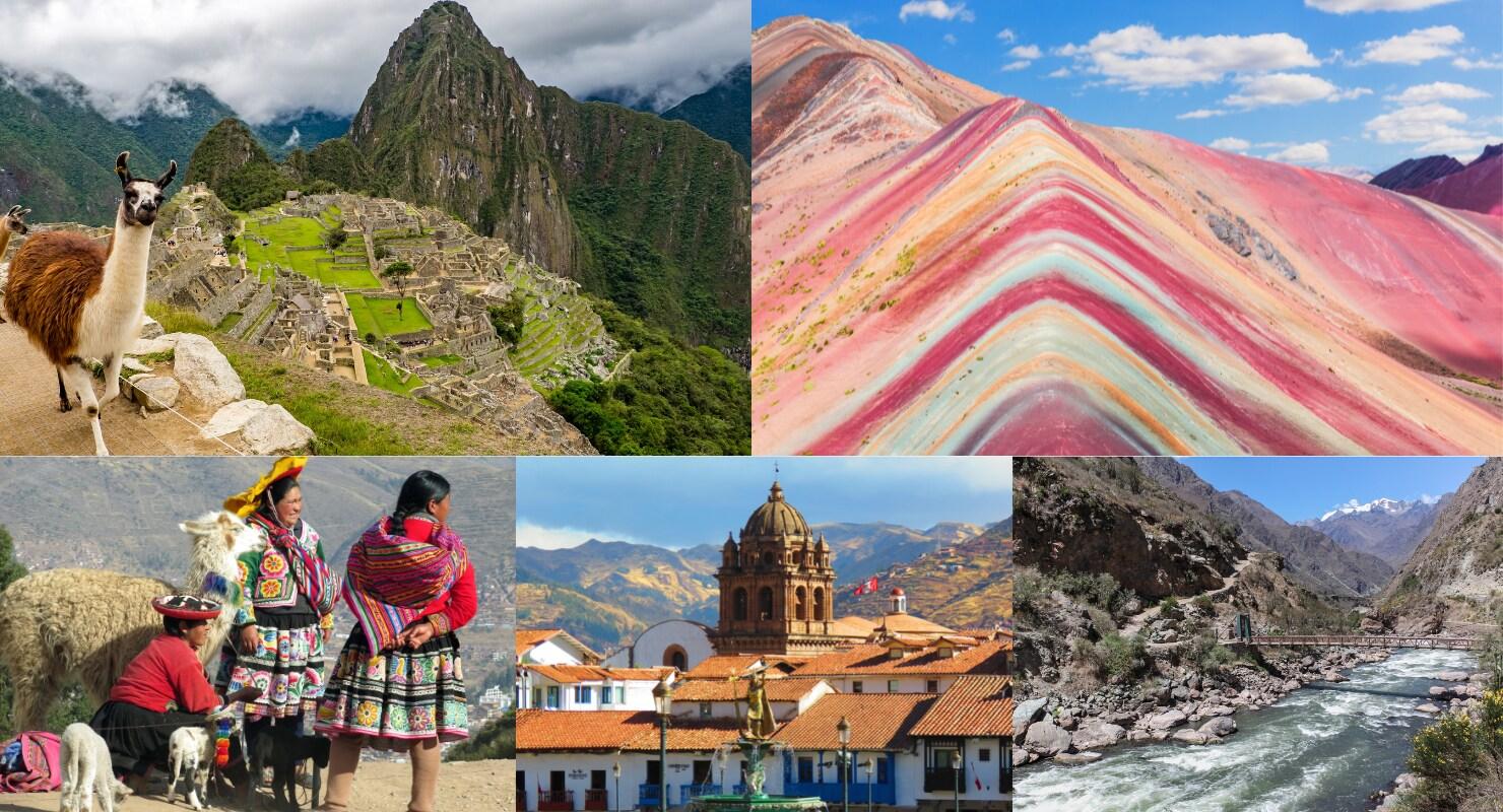 Inca Trail, Machu Picchu, Rainbow Mountain (9-Day)