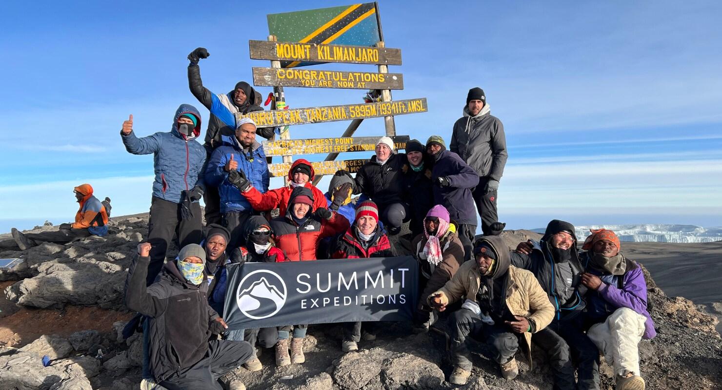 Summit Mt Kilimanjaro
