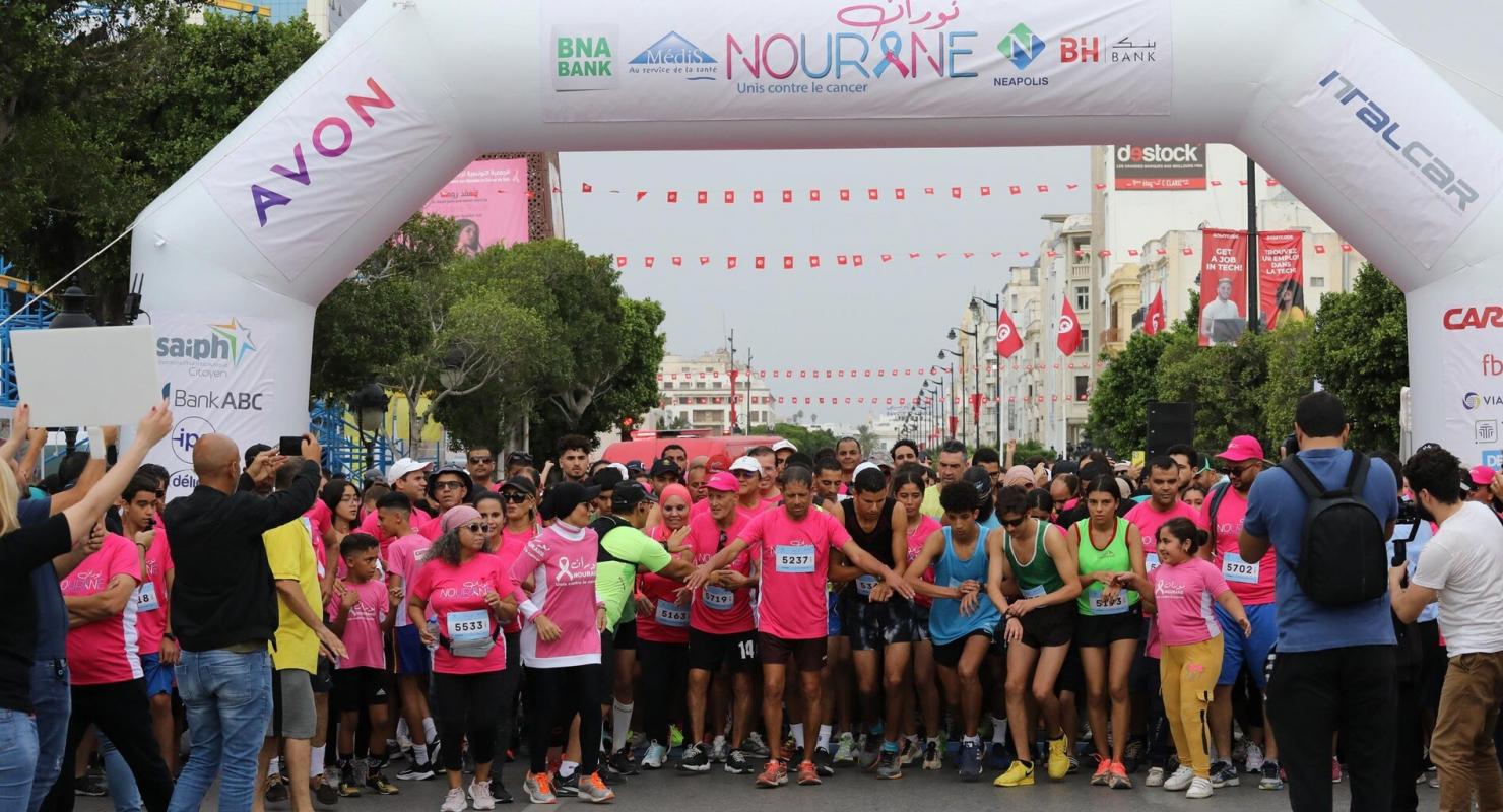 Semi-Marathon de Nourane: Courir Contre le Cancer